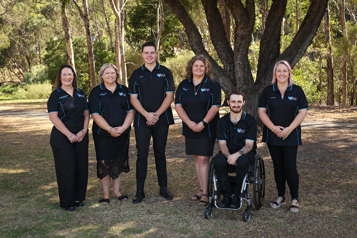 Members of the Heart Hub South West team including Founder Tarryn Sandon (fourth from left)